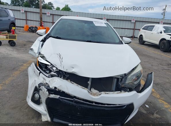 5YFBURHE4GP386150 2016 TOYOTA COROLLA White Սարքավորումների վահանակի տեսք