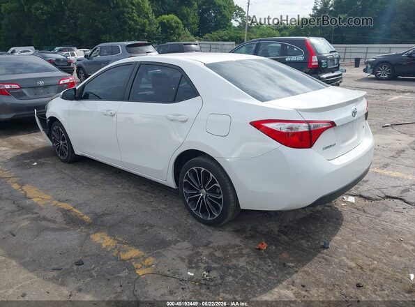 5YFBURHE4GP386150 2016 TOYOTA COROLLA White Հետևի ձախ
