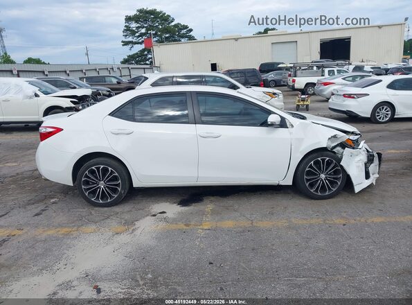 5YFBURHE4GP386150 2016 TOYOTA COROLLA White Սալոնի հետևի տեսք