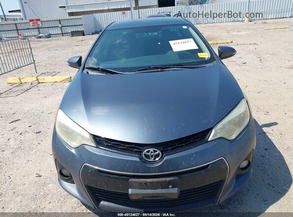 5YFBURHE4GP461347 2016 TOYOTA COROLLA Серый Вид щитка приборов