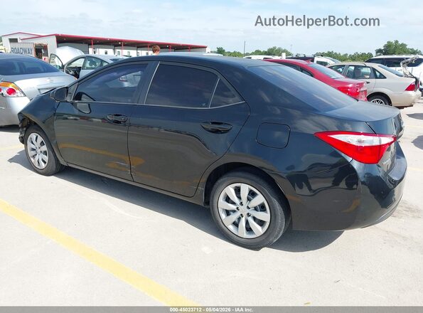 5YFBURHE4GP481131 2016 TOYOTA LL Черный Задняя левая четверть