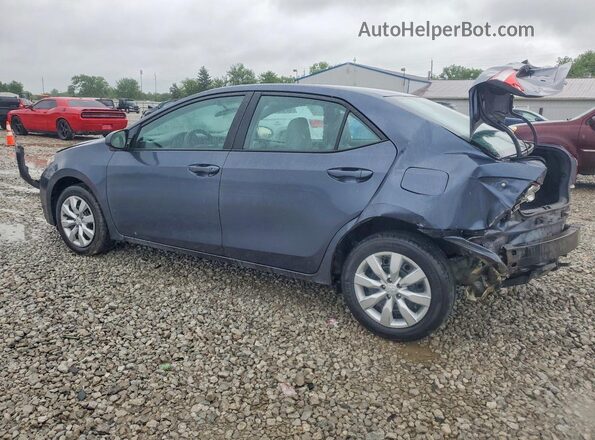 5YFBURHE4GP516671 2016 TOYOTA COROLLA Blue უკანა მარცხენა