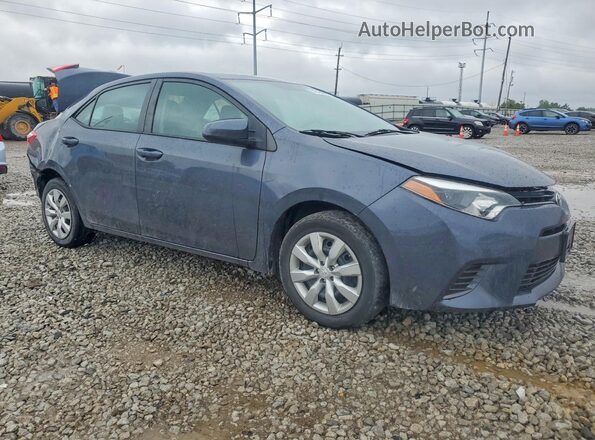 5YFBURHE4GP516671 2016 TOYOTA COROLLA Blue წინა მარჯვენა