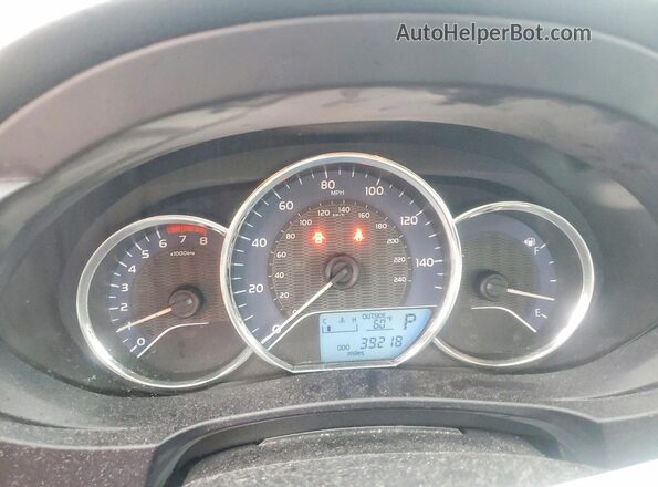 5YFBURHE4GP516671 2016 TOYOTA COROLLA Blue ხელსაწყოთა პანელის ხედი