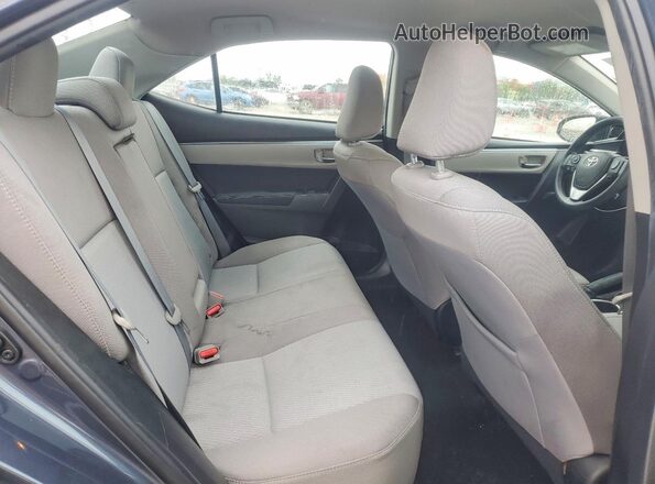 5YFBURHE4GP516671 2016 TOYOTA COROLLA Blue უკანა სავარძლების ხედი