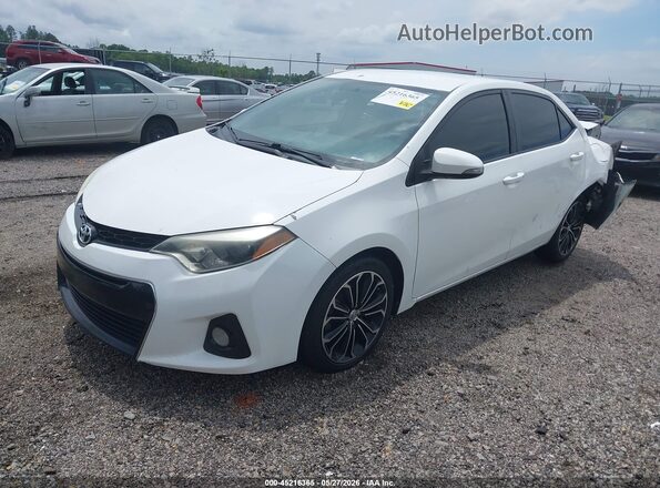 5YFBURHE4GP520686 2016 TOYOTA COROLLA White 