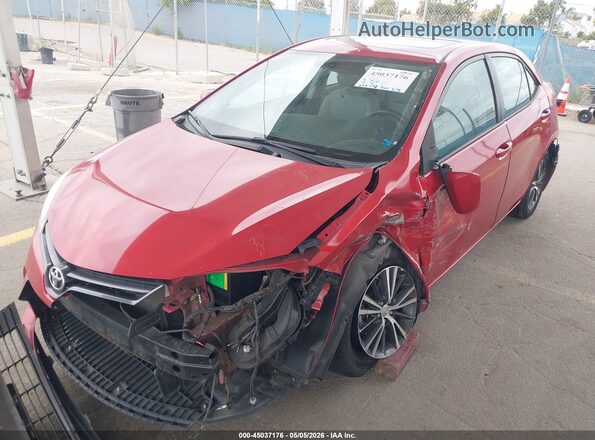 5YFBURHE4GP524186 2016 TOYOTA LL Red 