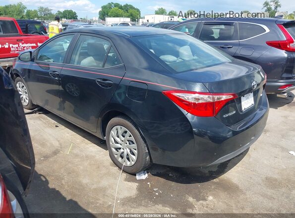 5YFBURHE4KP865242 2019 TOYOTA COROLLA Черный Задняя левая четверть