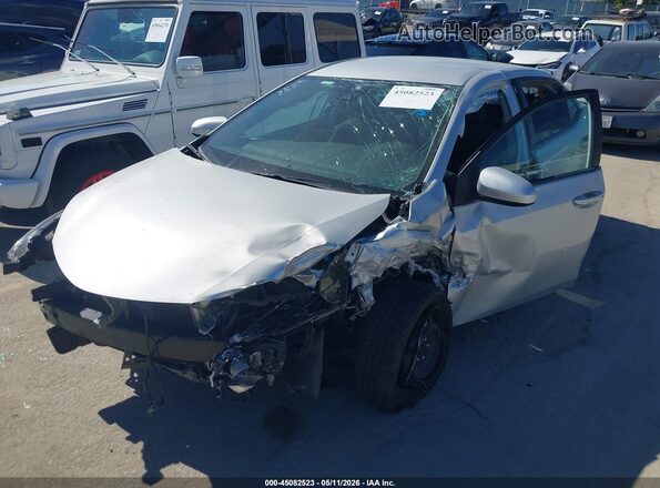 5YFBURHE4KP891856 2019 TOYOTA LL Silver Առջևի ձախ երեք քառորդ տեսարան