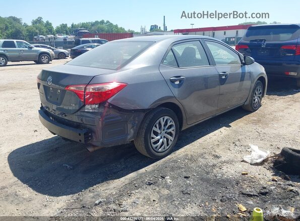 5YFBURHE4KP932180 2019 TOYOTA COROLLA Gray Tył prawy
