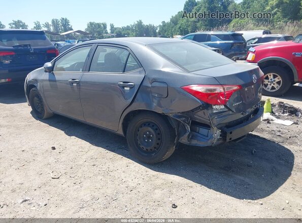 5YFBURHE4KP932180 2019 TOYOTA COROLLA Gray Tył lewy