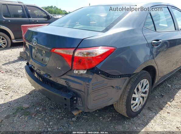 5YFBURHE4KP932180 2019 TOYOTA COROLLA Gray 