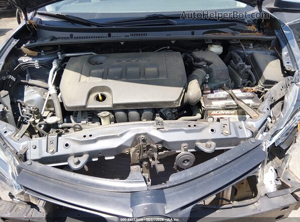 5YFBURHE5KP879313 2019 TOYOTA COROLLA Blue Вид ззаду