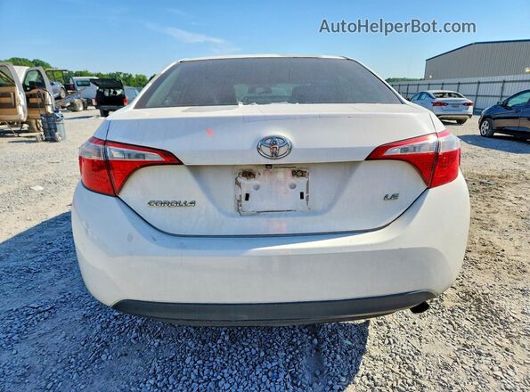 5YFBURHE8GP366189 2016 TOYOTA COROLLA White 
