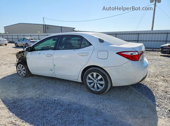 5YFBURHE8GP366189 2016 TOYOTA COROLLA White 