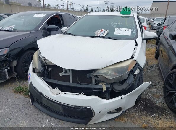 5YFBURHEXGP538576 2016 TOYOTA COROLLA White 