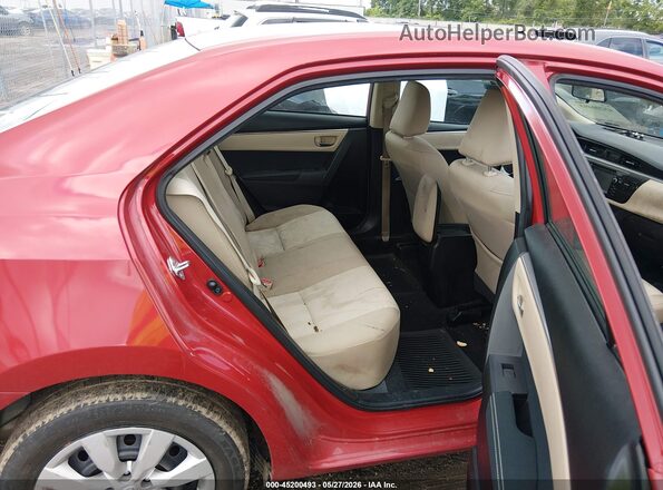 5YFBURHEXGP544586 2016 TOYOTA COROLLA Бордовый Вид наклейки с VIN-кодом