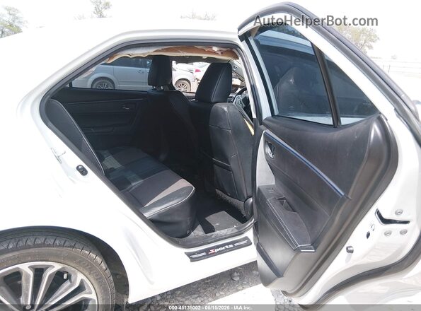 5YFBURHEXGP559346 2016 TOYOTA COROLLA White VIN კოდის სტიკერის ხედი