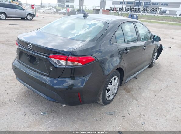 5YFDPMAE7NP386640 2022 TOYOTA COROLLA Черный Задняя правая четверть