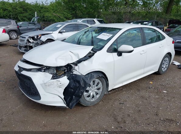 5YFDPRAE6LP058412 2020 TOYOTA LL White წინა მარცხენა ხედი სამი მეოთხედიდან
