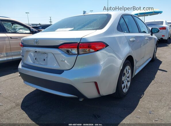5YFEPMAE0MP166226 2021 TOYOTA LL Silver უკანა მარჯვენა