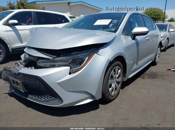 5YFEPMAE0MP166226 2021 TOYOTA LL Silver წინა მარცხენა ხედი სამი მეოთხედიდან