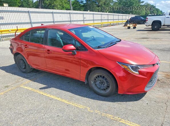 5YFEPMAE0MP210497 2021 TOYOTA COROLLA Red 