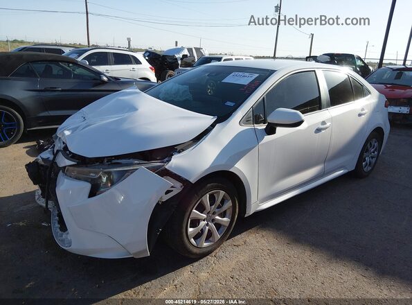 5YFEPMAE0MP246934 2021 TOYOTA COROLLA White Vista tres cuartos delantera izquierda