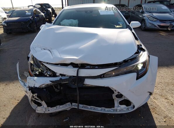 5YFEPMAE0MP246934 2021 TOYOTA COROLLA White Vista del cuadro de instrumentos