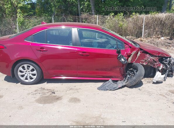 5YFEPMAE0NP290949 2022 TOYOTA COROLLA Red Rear interior view
