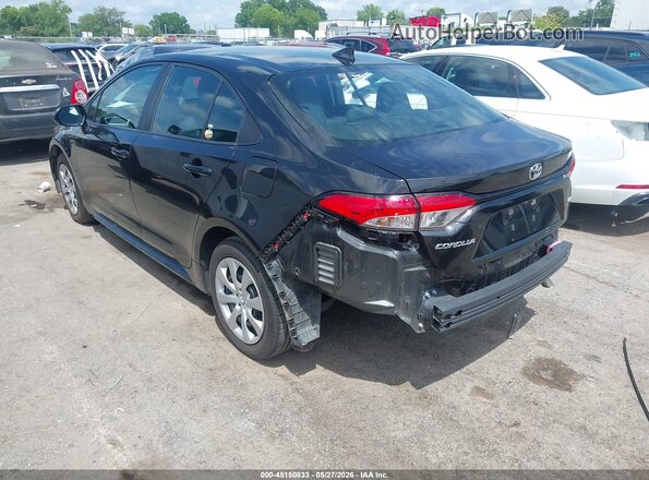 5YFEPMAE1NP309296 2022 TOYOTA COROLLA Black Tył lewy