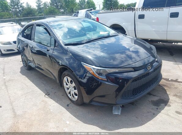 5YFEPMAE1NP309296 2022 TOYOTA COROLLA Black Widok wnętrza z tyłu