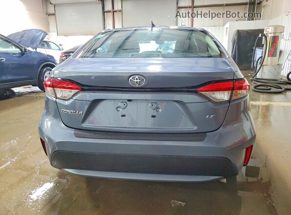 5YFEPMAE2MP147936 2021 TOYOTA COROLLA Blue უკანა ხედი