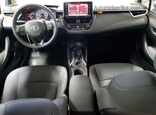 5YFEPMAE2MP147936 2021 TOYOTA COROLLA Blue წინა პანელის ხედი
