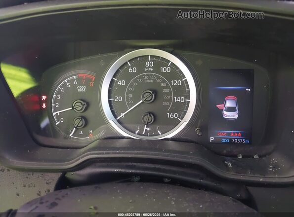 5YFEPMAE2MP212865 2021 TOYOTA COROLLA Silver უკანა სავარძლების ხედი