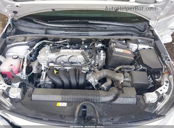 5YFEPMAE2MP212865 2021 TOYOTA COROLLA Silver უკანა ხედი