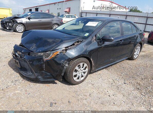 5YFEPMAE2MP223283 2021 TOYOTA COROLLA Black Vista tres cuartos delantera izquierda