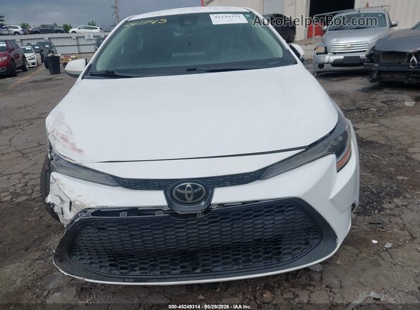 5YFEPMAE2MP232775 2021 TOYOTA COROLLA White Вид щитка приладів