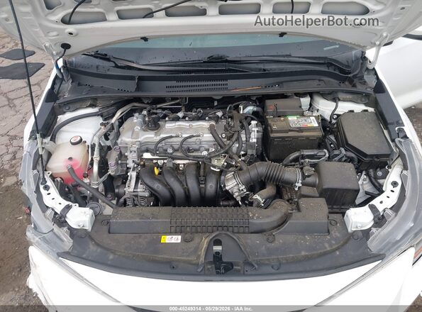 5YFEPMAE2MP232775 2021 TOYOTA COROLLA White Вид ззаду