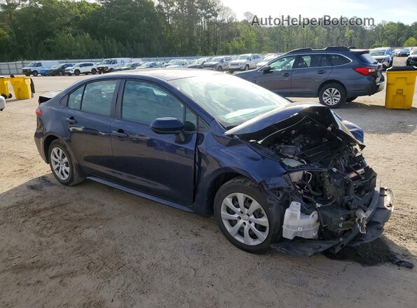 5YFEPMAE2MP242383 2021 TOYOTA COROLLA Синий 