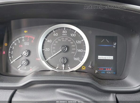 5YFEPMAE2NP313826 2022 TOYOTA LL Silver Rear seats view