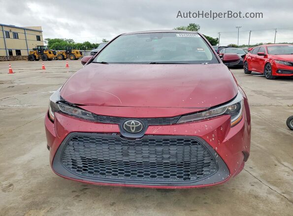 5YFEPMAE2NP364758 2022 TOYOTA COROLLA Red 