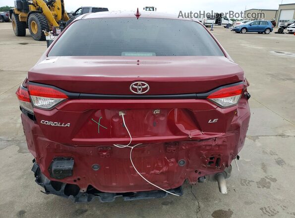 5YFEPMAE2NP364758 2022 TOYOTA COROLLA Red 