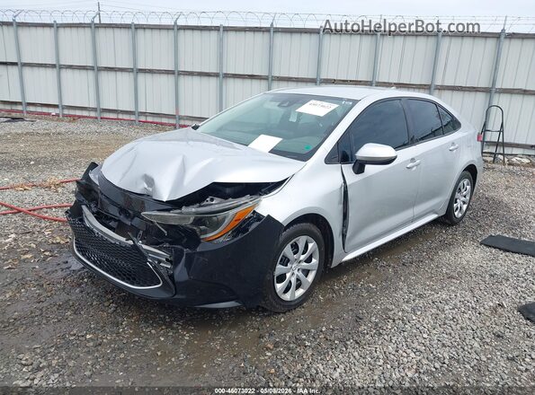 5YFEPMAE2NP391068 2022 TOYOTA LL Silver Առջևի ձախ երեք քառորդ տեսարան