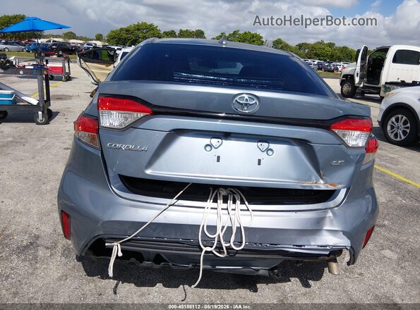 5YFEPMAE3MP267776 2021 TOYOTA COROLLA Blue Вид спереду