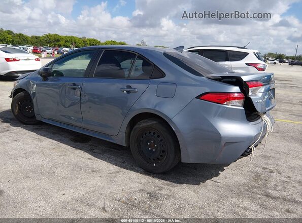 5YFEPMAE3MP267776 2021 TOYOTA COROLLA Blue Задня ліва чверть