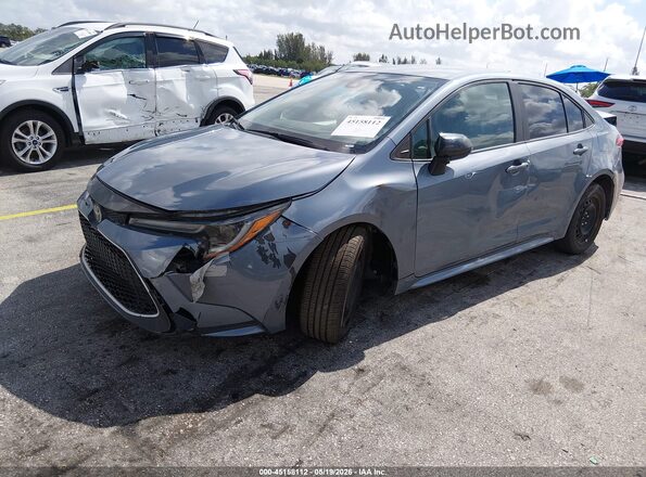 5YFEPMAE3MP267776 2021 TOYOTA COROLLA Blue Передня ліва чверть