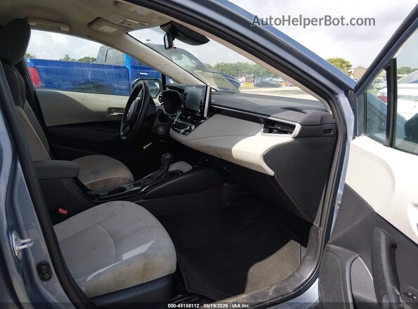 5YFEPMAE3MP267776 2021 TOYOTA COROLLA Blue Вид салону спереду