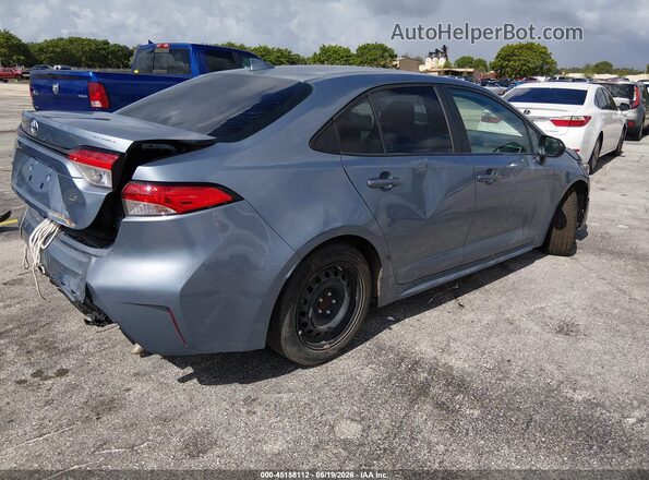 5YFEPMAE3MP267776 2021 TOYOTA COROLLA Blue Задня права чверть