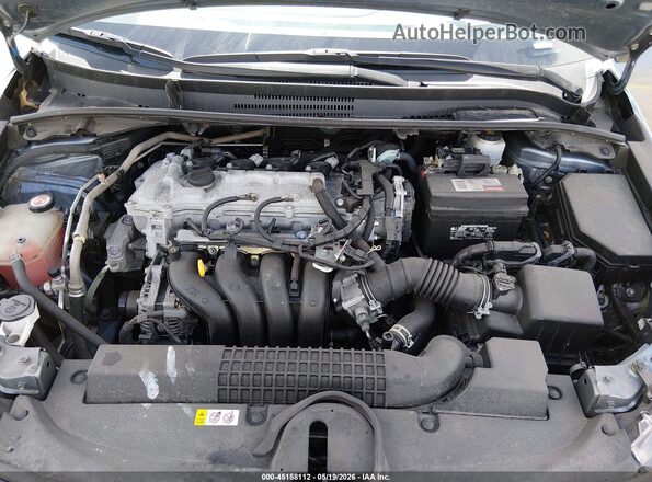 5YFEPMAE3MP267776 2021 TOYOTA COROLLA Blue Вид ззаду